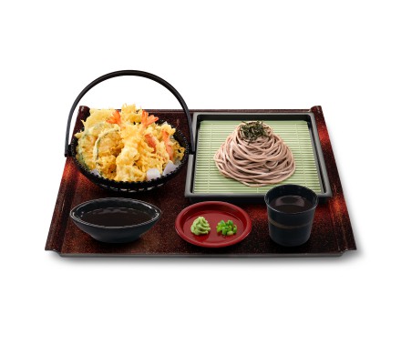 โซบะเย็น เทมปุระรวม