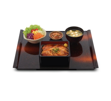 เซตข้าวหน้าหมูชาชู