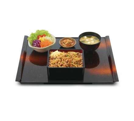 เซตข้าวหน้าเนื้อ