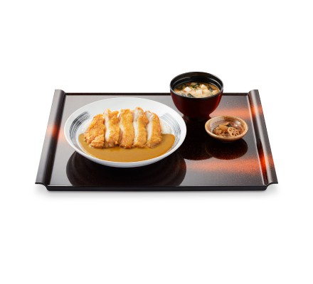 เซตข้าวแกงกะหรี่ไก่ทอด