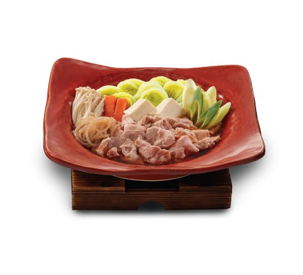 สุกี้ยากี้ญี่ปุ่นหมู (อาหารจานเดี่ยว)