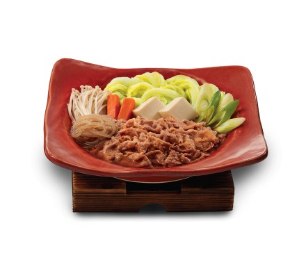 สุกี้ยากี้ญี่ปุ่นเนื้อ (อาหารจานเดี่ยว)