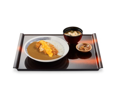 เซตข้าวแกงกะหรี่ดับเบิ้ล บูตะ ชีสซี่ คัตสึ